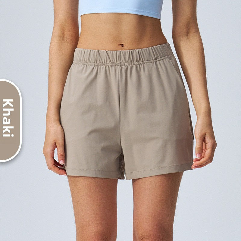 Load image into Gallery viewer, Women's Loose Comfort Yoga Shorts with Side Slits & Pockets