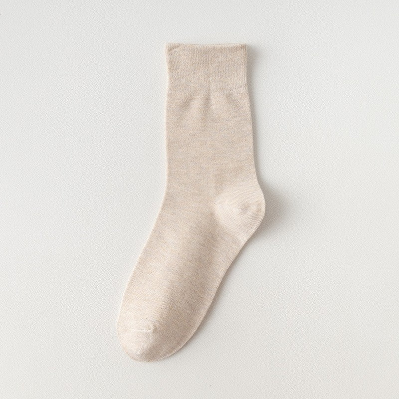 Load image into Gallery viewer, Women's Solid Color Mid-Calf Socks