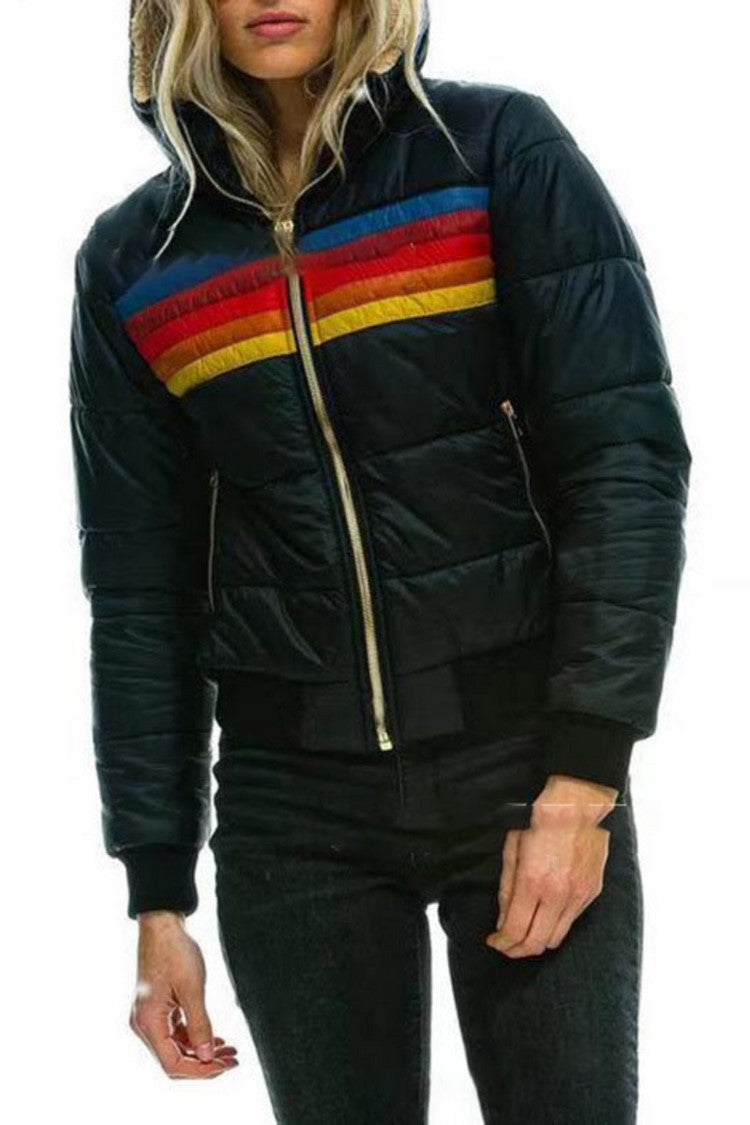 Load image into Gallery viewer, Women's Casual Short Cotton-Padded Jacket