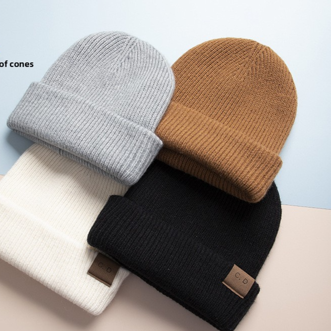 Load image into Gallery viewer, Double Layer Knitted Hat