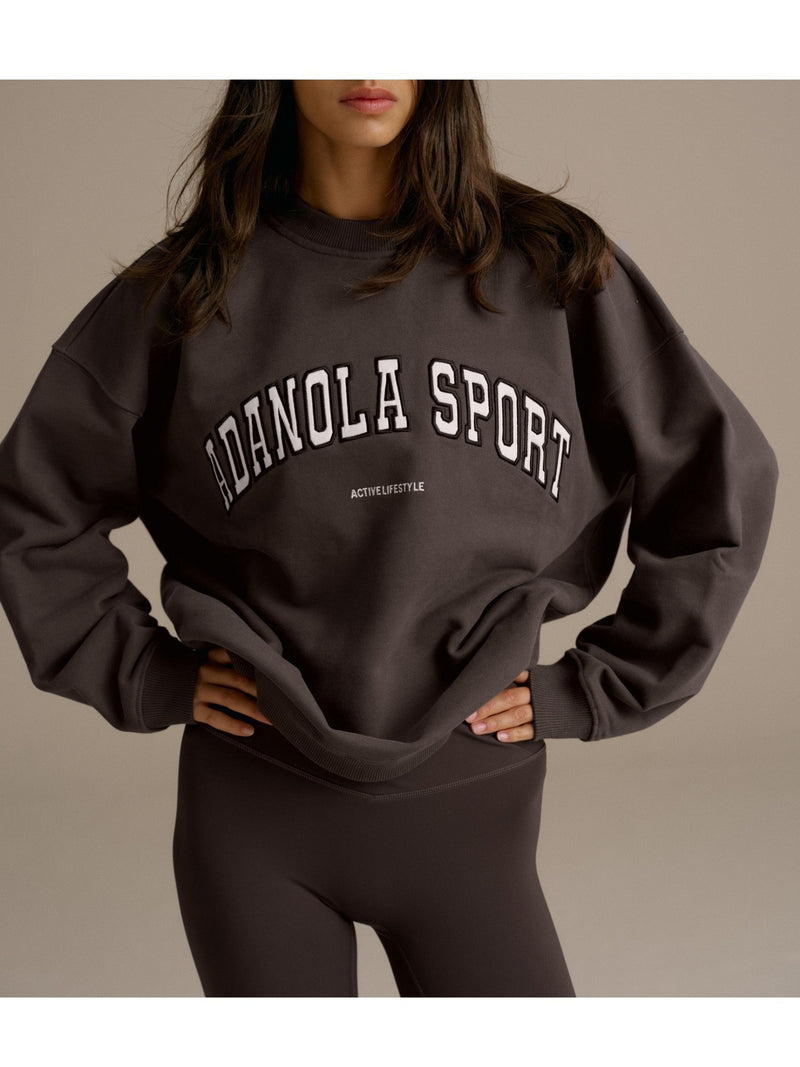 Load image into Gallery viewer, Women's Letter Embroidered Casual Sweatshirt