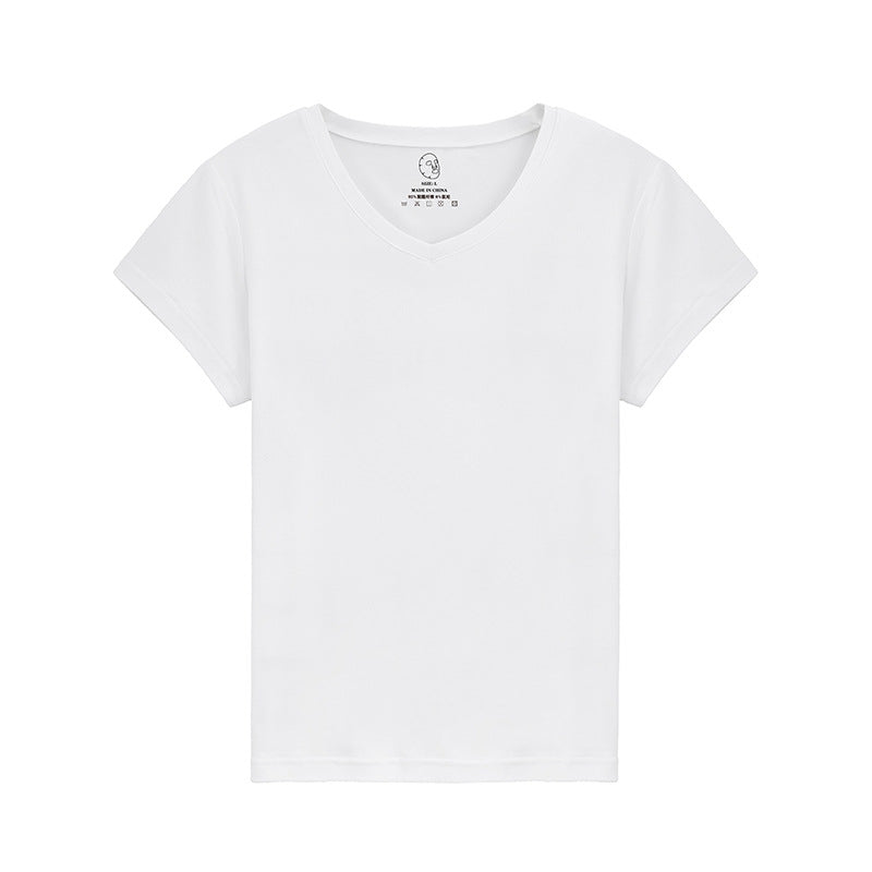 Load image into Gallery viewer, Women's Short Sleeve V-Neck T-Shirts