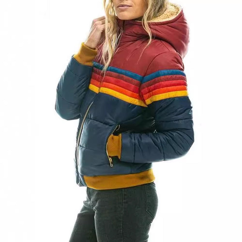 Load image into Gallery viewer, Women's Casual Short Cotton-Padded Jacket