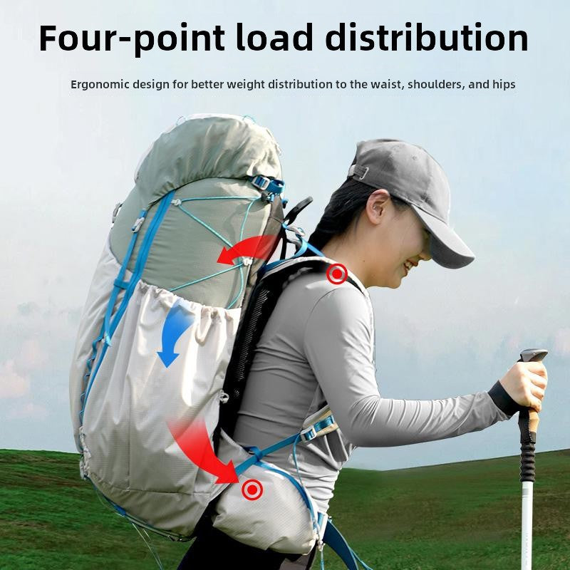 Load image into Gallery viewer, Lightweight Large Capacity 55L Backpack
