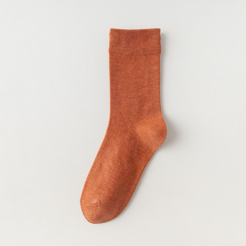 Load image into Gallery viewer, Women's Solid Color Mid-Calf Socks