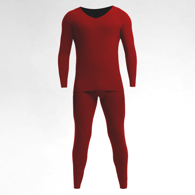 Load image into Gallery viewer, Mens Fleece Lined Thermal Underwear Set
