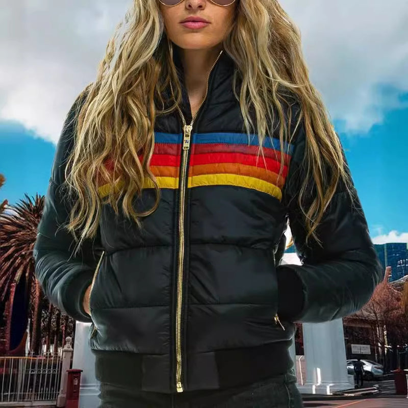 Load image into Gallery viewer, Women's Casual Short Cotton-Padded Jacket
