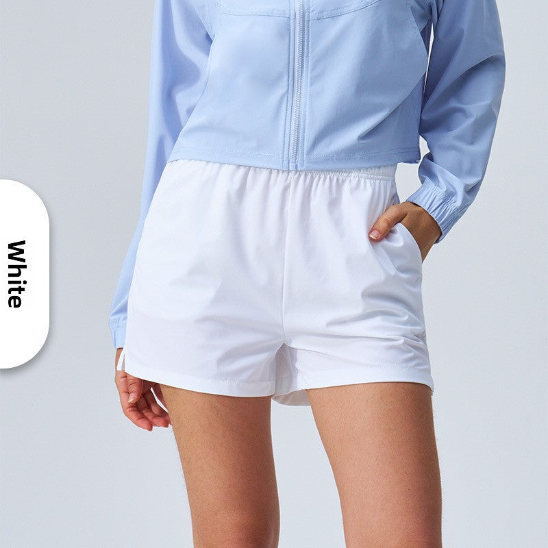 Load image into Gallery viewer, Women's Loose Comfort Yoga Shorts with Side Slits & Pockets