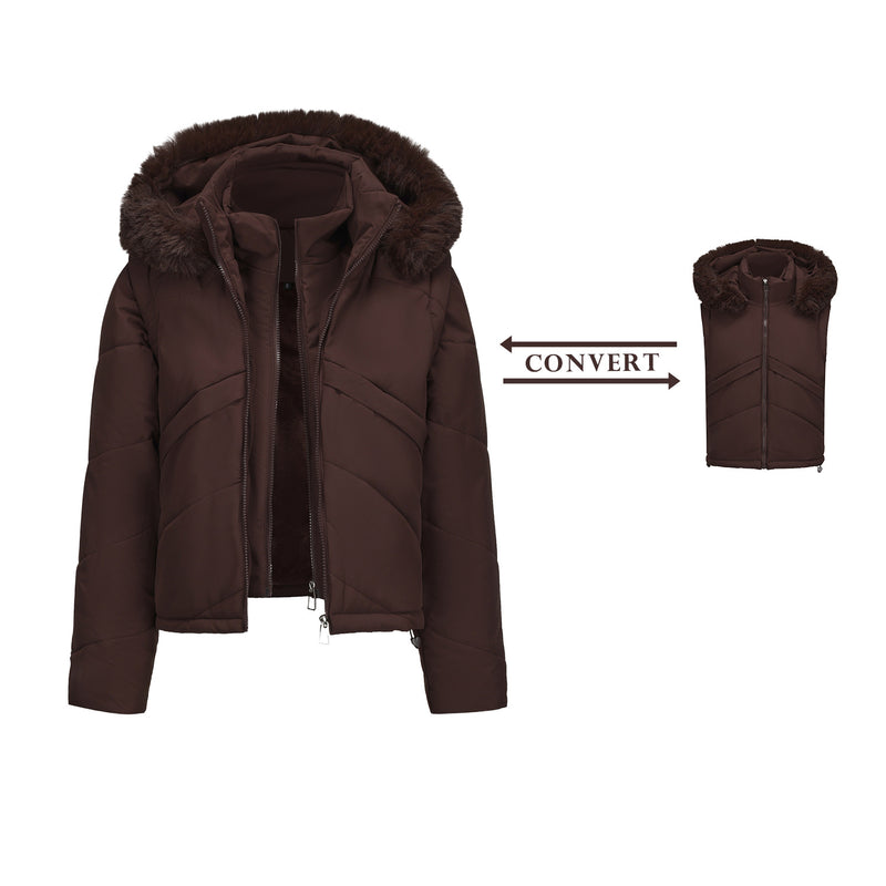 Load image into Gallery viewer, Short Autumn and Winter Cotton Jackets