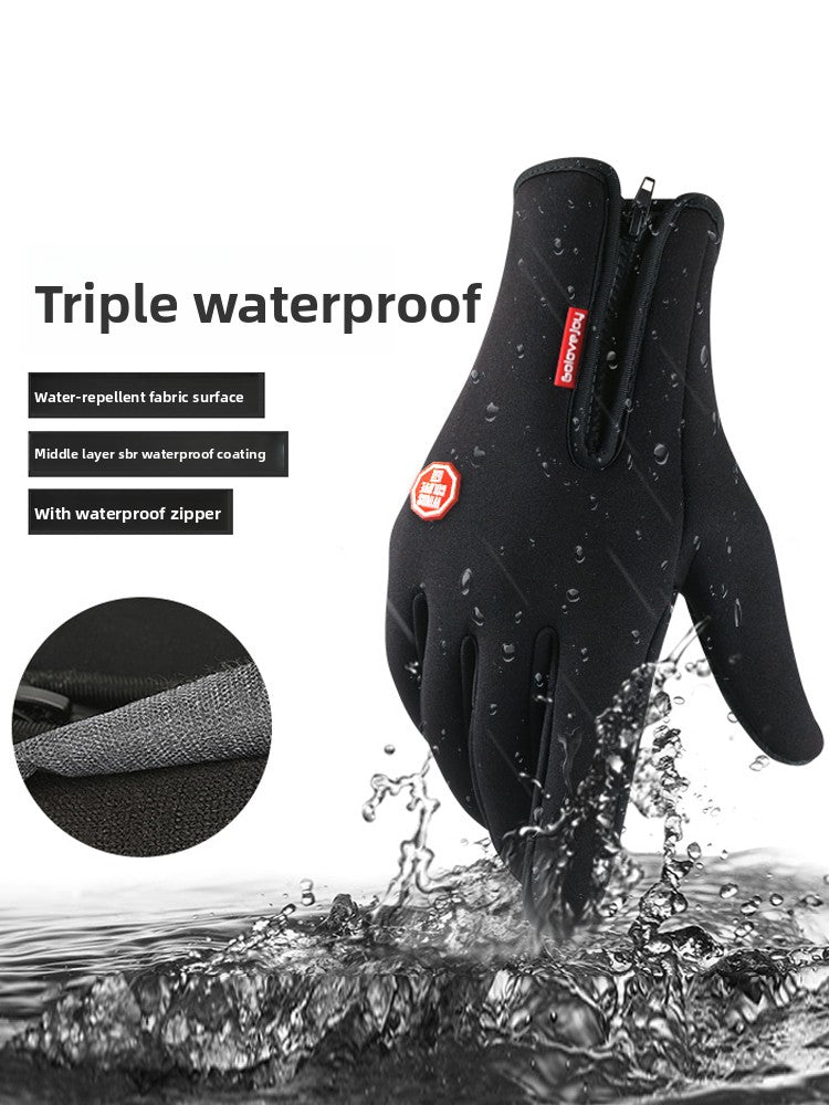 Load image into Gallery viewer, Unisex Waterproof Touchscreen Gloves
