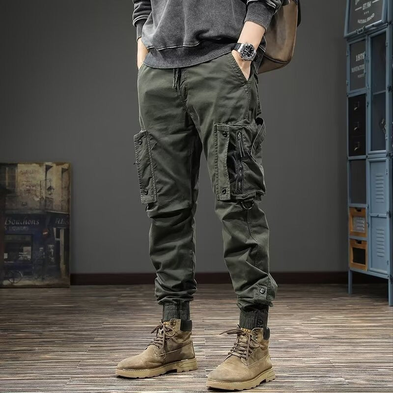Load image into Gallery viewer, Men's Polyester Cargo Pants