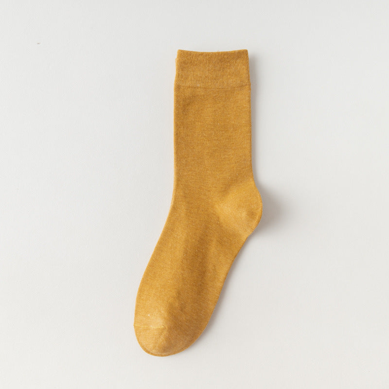 Load image into Gallery viewer, Women's Solid Color Mid-Calf Socks