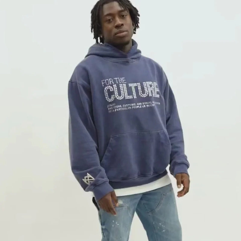Load image into Gallery viewer, Rhinestone Letter Pullover Hoodie