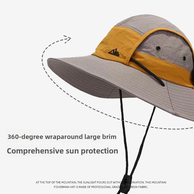 Load image into Gallery viewer, Quick-Drying Breathable Sun Protection Fisherman Hat