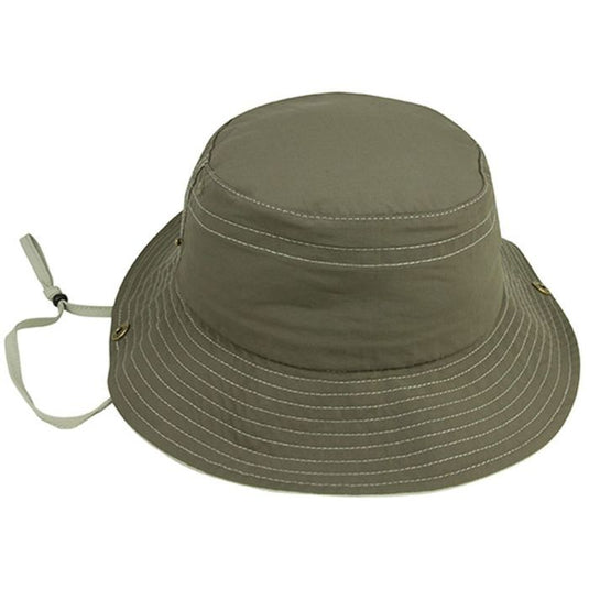 Peak Bucket Hat Khaki