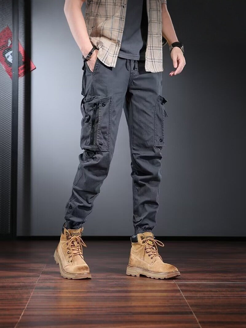 Load image into Gallery viewer, Men's Polyester Cargo Pants