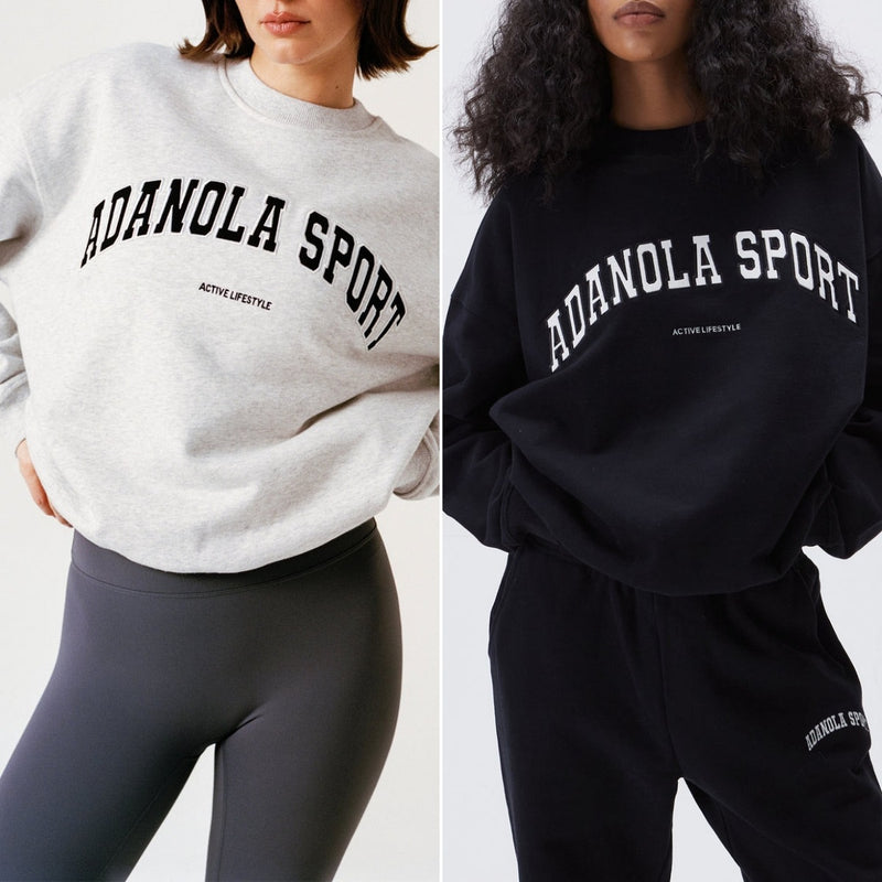 Load image into Gallery viewer, Women's Letter Embroidered Casual Sweatshirt