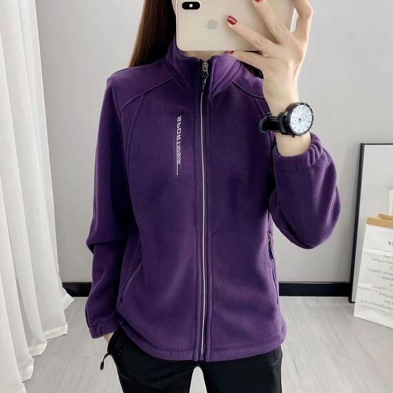Load image into Gallery viewer, Women's Autumn Fleece Jacket