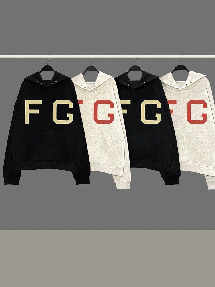 Load image into Gallery viewer, Letter Pullover Loose Hoodie