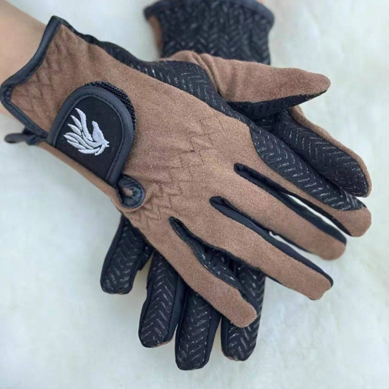 Load image into Gallery viewer, Soft Leather Hiking Gloves