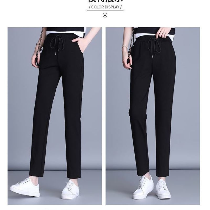 Load image into Gallery viewer, Women's High-Waisted Cotton Casual Pants