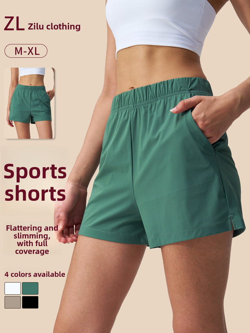 Load image into Gallery viewer, Women's Loose Comfort Yoga Shorts with Side Slits & Pockets