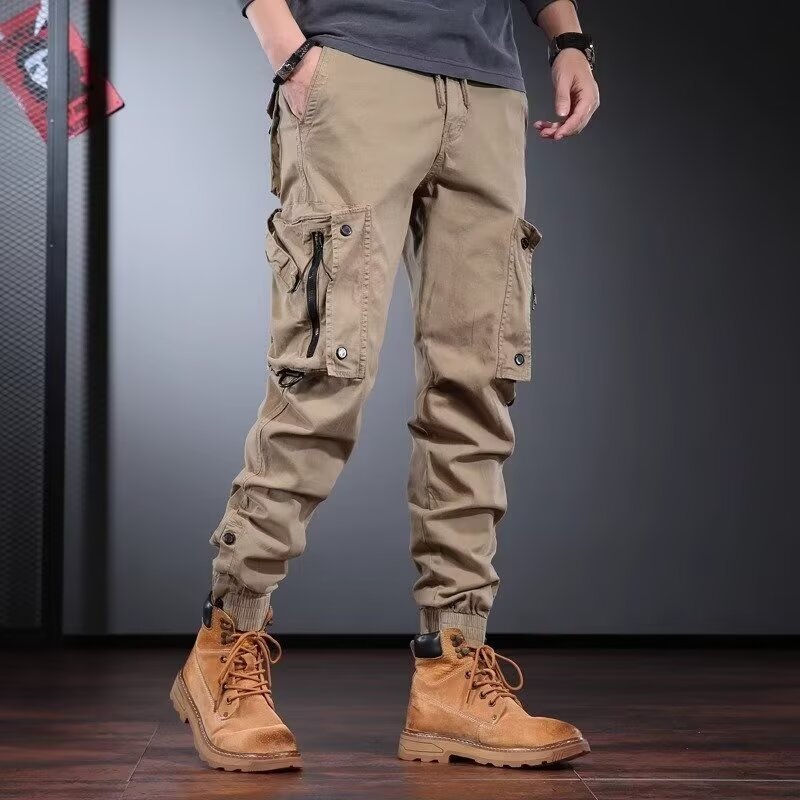 Load image into Gallery viewer, Men's Polyester Cargo Pants