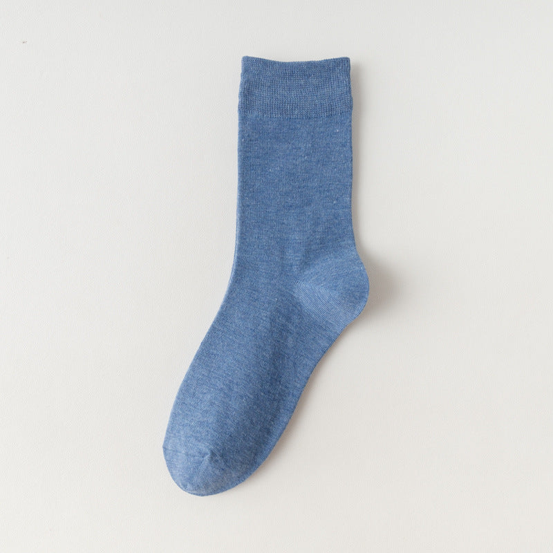 Load image into Gallery viewer, Women's Solid Color Mid-Calf Socks