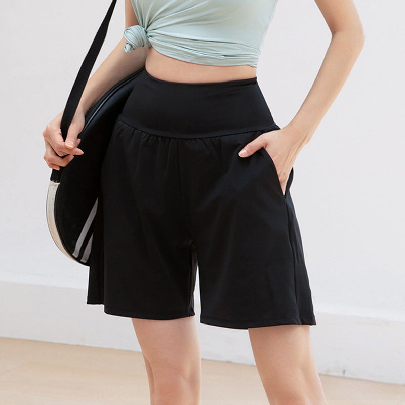 Load image into Gallery viewer, Womens Quick-Dry Yoga Running Shorts