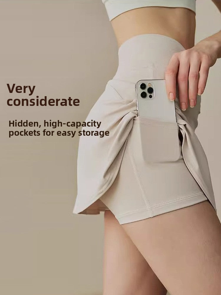Load image into Gallery viewer, Womens Quick Dry Sports Skirt with Shorts