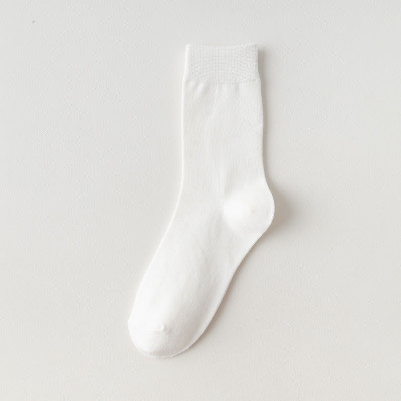 Load image into Gallery viewer, Women's Solid Color Mid-Calf Socks