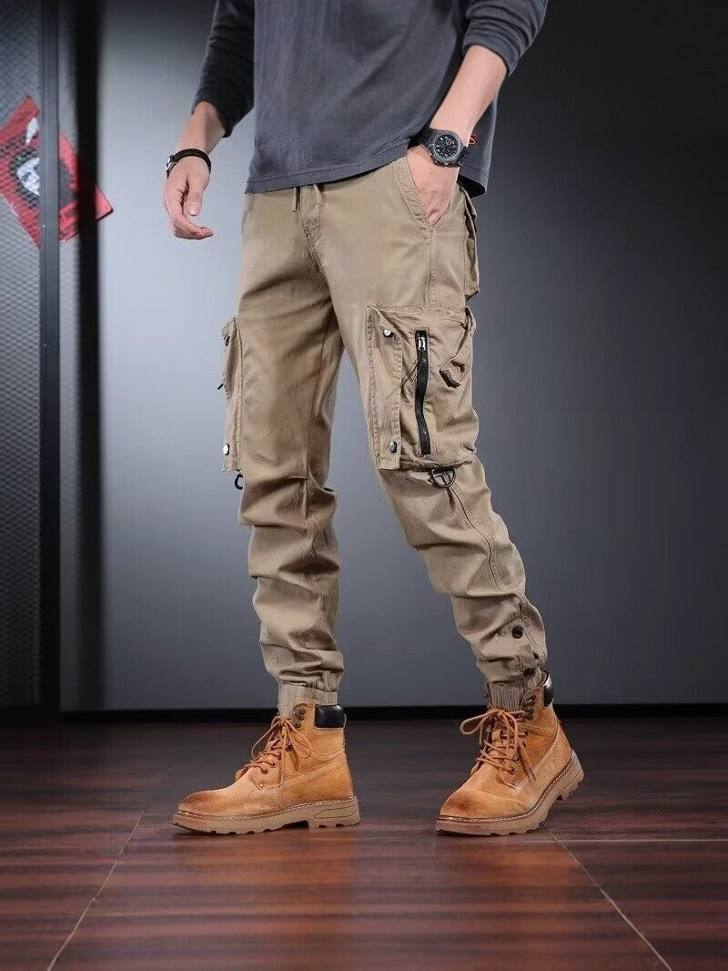 Load image into Gallery viewer, Men's Polyester Cargo Pants