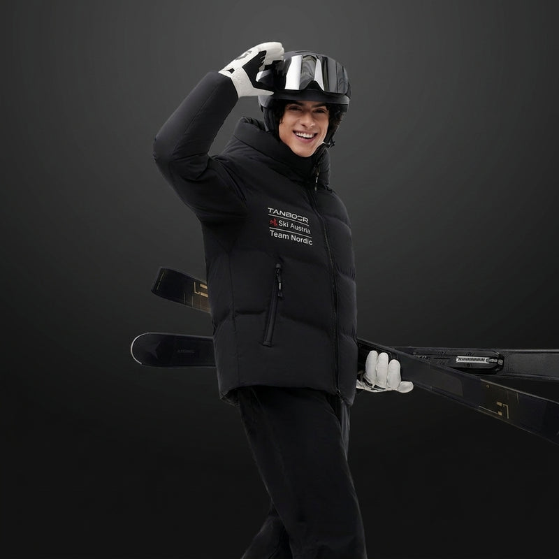 Load image into Gallery viewer, Thickened Goose Down Hooded Jacket