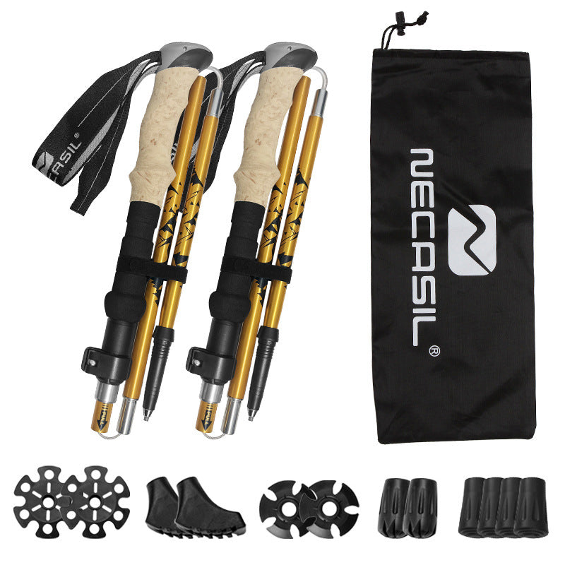 Load image into Gallery viewer, Ultra-light Telescopic Folding Trekking Poles
