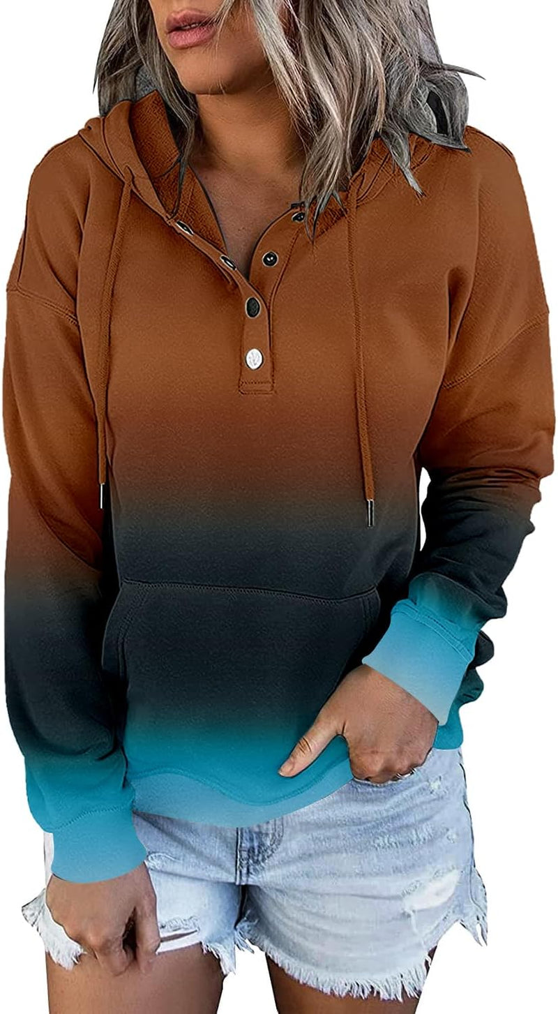 Load image into Gallery viewer, Womens Hoodies Sweatshirts with Kangaroo Pockets
