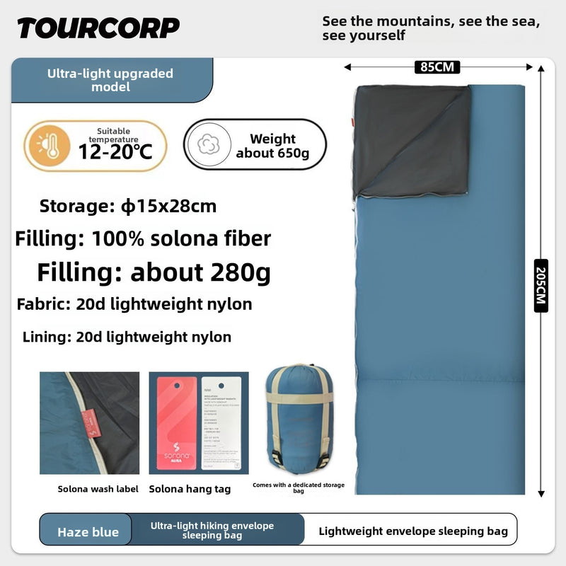 Load image into Gallery viewer, Ultra-Light Summer Sleeping Bag for Outdoor Camping
