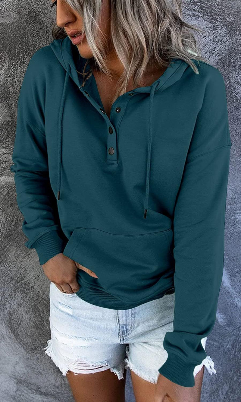 Load image into Gallery viewer, Womens Hoodies Sweatshirts with Kangaroo Pockets
