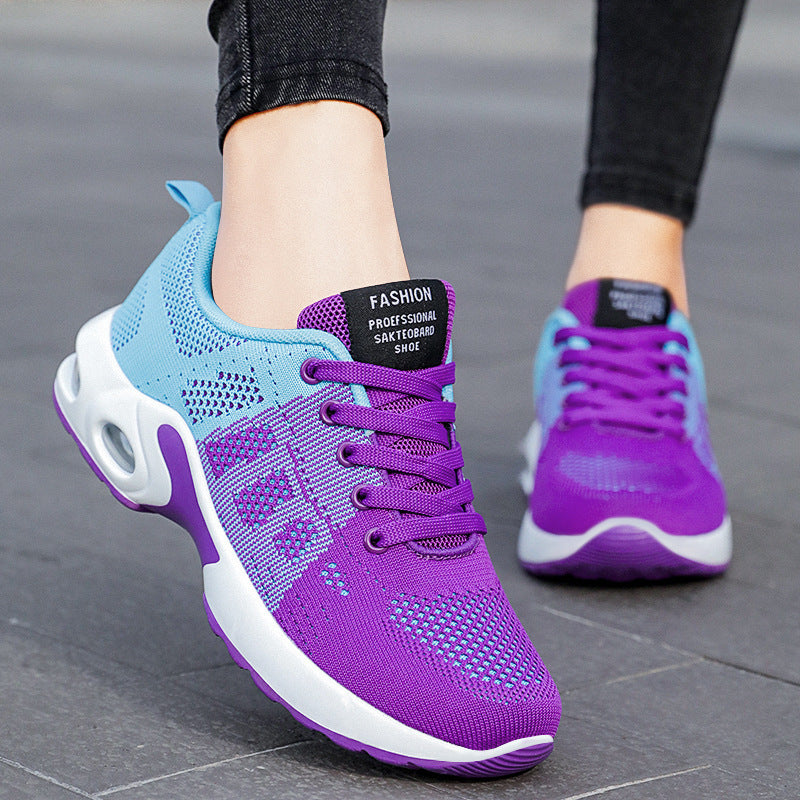 Load image into Gallery viewer, Women's Breathable Mesh Running Shoes with Air Cushion

