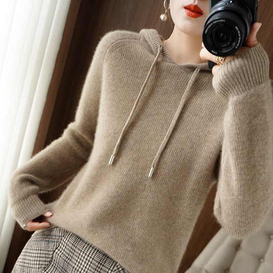 Knitted Hoodie