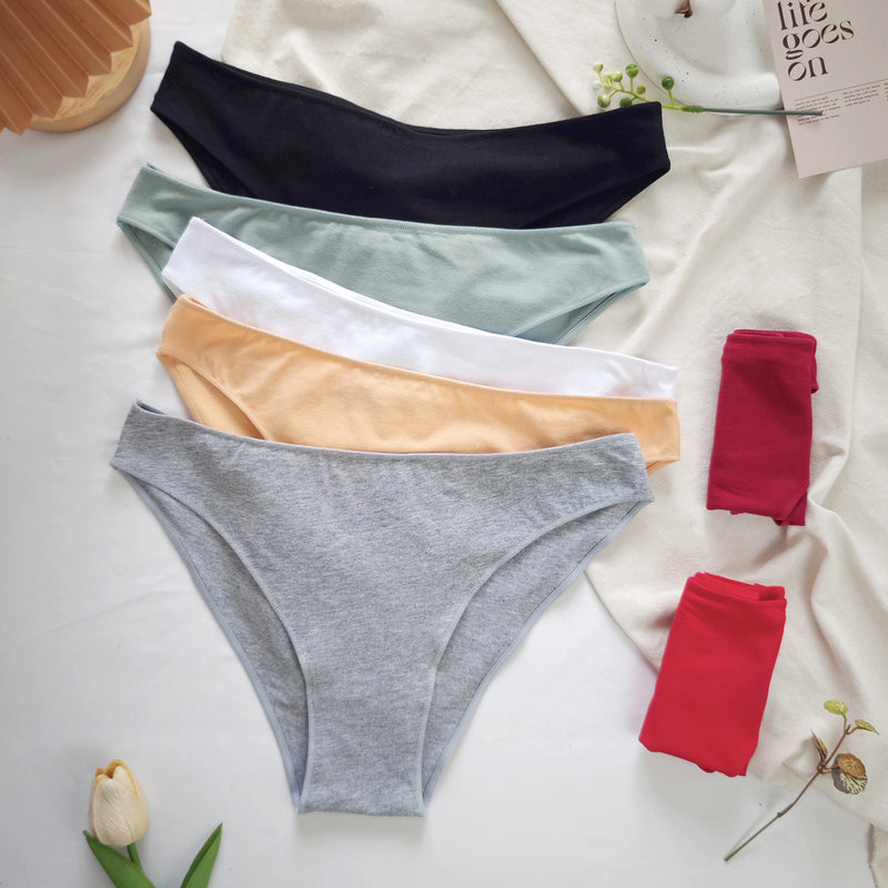 Load image into Gallery viewer, Womens Cotton Low Waist Underwear
