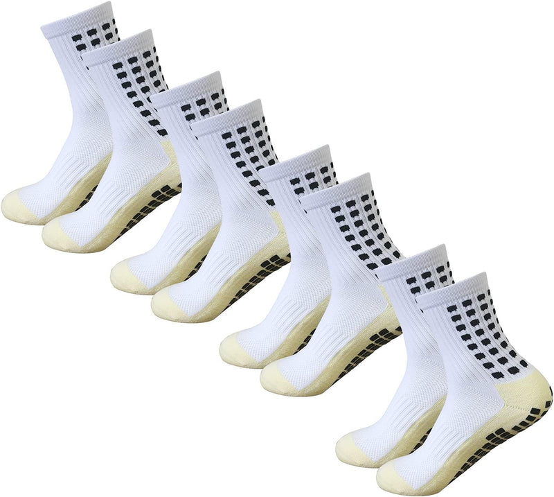 Load image into Gallery viewer, Grip Non Slip Sports and outdoor socks, 4 Pair
