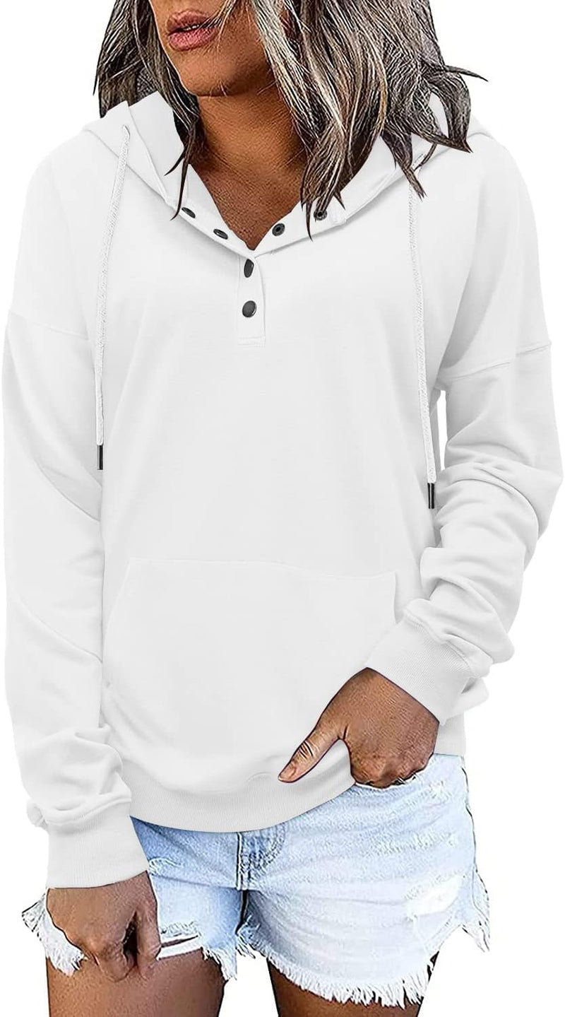 Load image into Gallery viewer, Womens Hoodies Sweatshirts with Kangaroo Pockets
