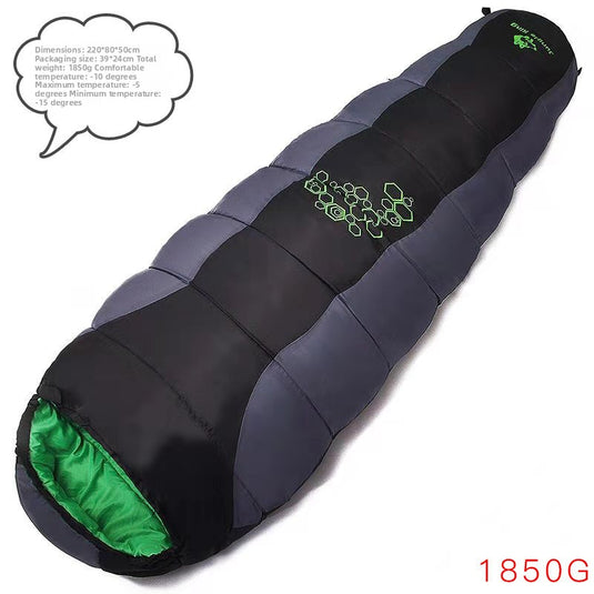 Outdoor Mummy Sleeping Bag with Compression Sack