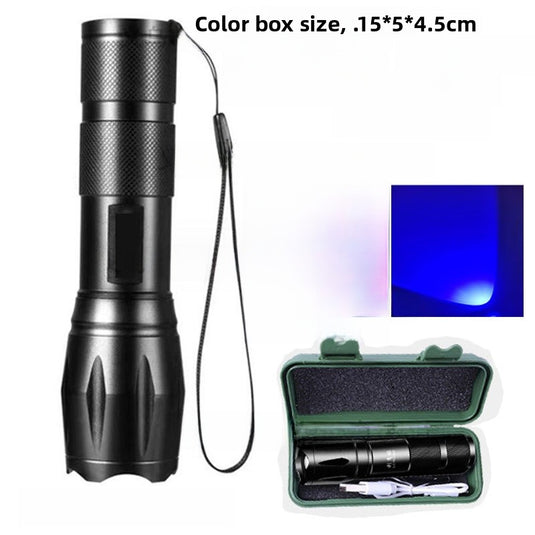 Multi Light Source Zoom Flashlight