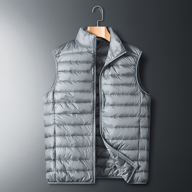 Load image into Gallery viewer, Lightweight White Duck Down Jacket
