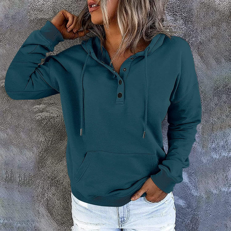 Load image into Gallery viewer, Womens Hoodies Sweatshirts with Kangaroo Pockets
