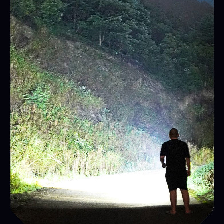 Load image into Gallery viewer, Multifunctional Rotatable LED Flashlight with Power Bank
