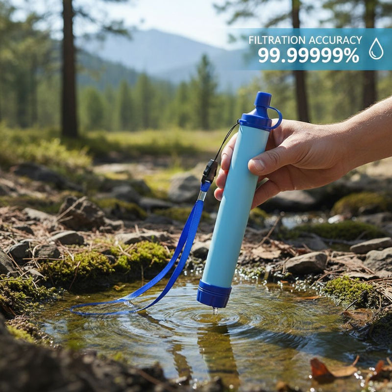 Load image into Gallery viewer, Portable Outdoor Water Purifier Filter
