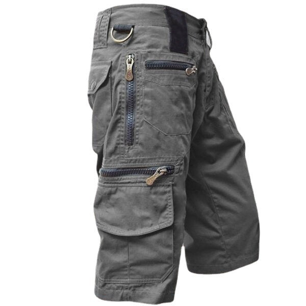 Load image into Gallery viewer, Men's Cropped Cotton Casual Pants
