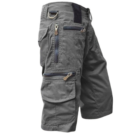Men's Cropped Cotton Casual Pants